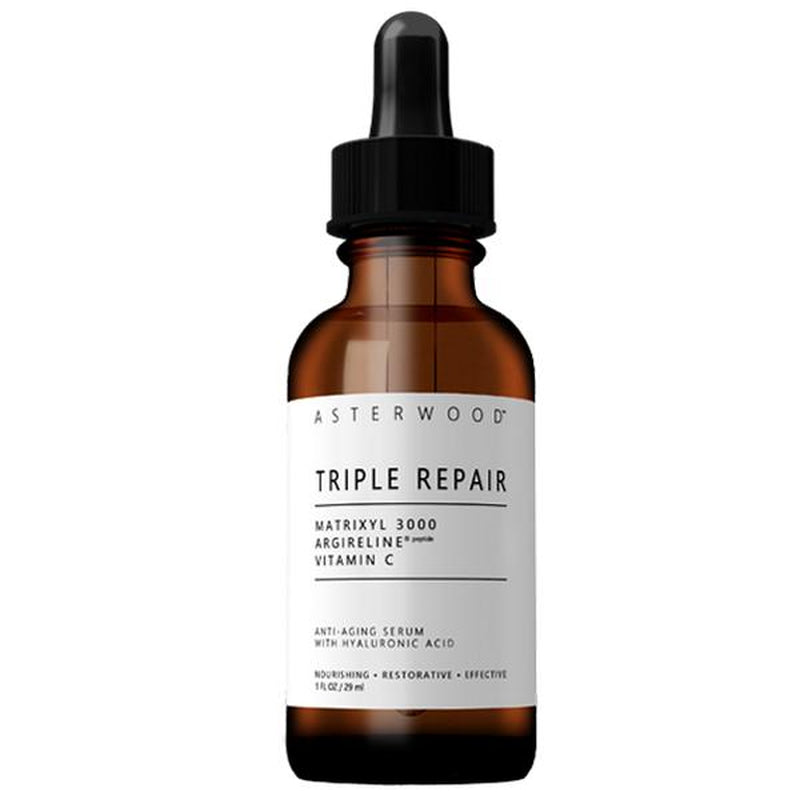 Triple Repair Matrixyl 3000 + Argireline + Vitamin C Face Serum - Formulated with Hyaluronic Acid - Anti-Aging and Anti-Wrinkle