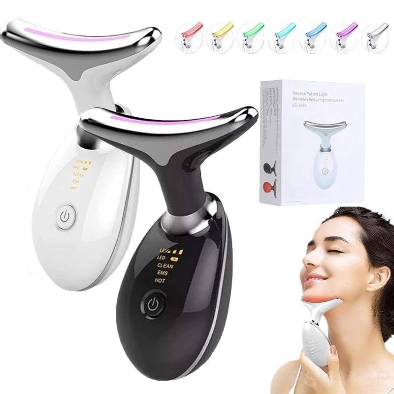 Facial Massager and Neck Lifting Beauty Device for Skin Tightening and Care